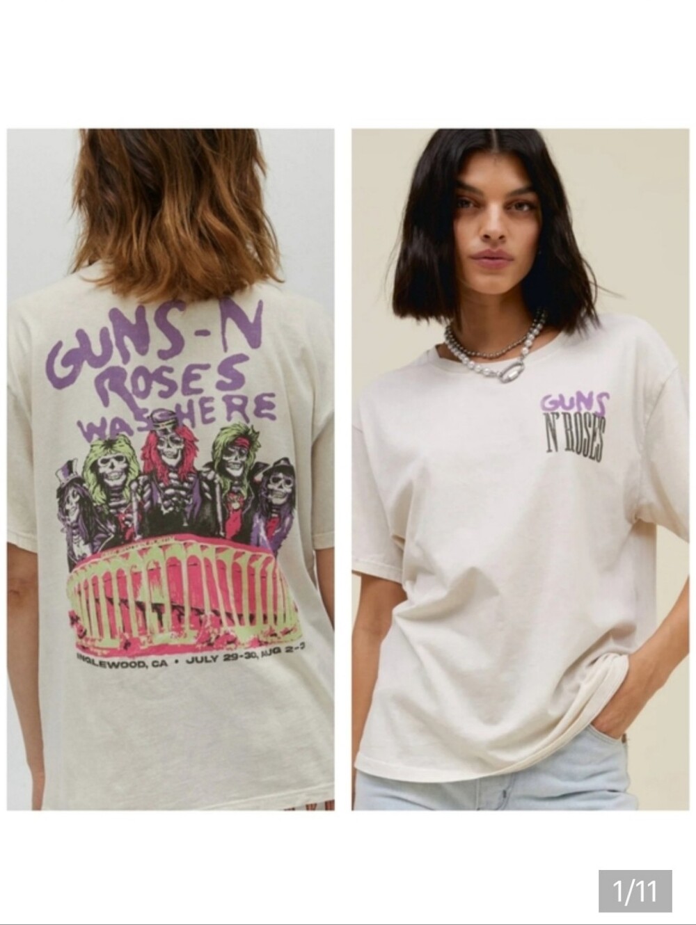 Daydreamer Gun N Roses Was Here tee